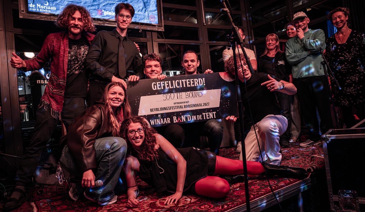 De winnaars van Ban'd in de Tent 2026: Southbound!